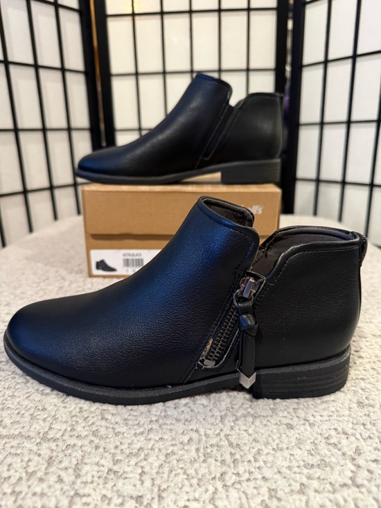 Dr. Scholl's Shoes - Dr. Scholl’s Black Ankle Booties Women’s Size 7.5M Side Zip Comfort Boots NIB